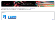 Tablet Screenshot of aide.etnic.be